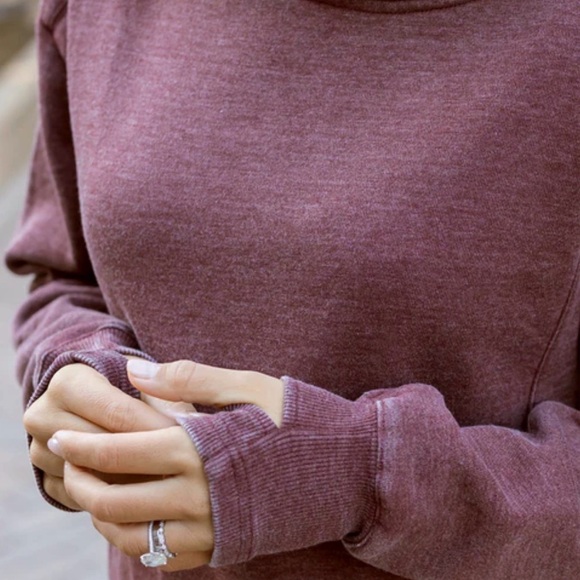 Grace & Lace Vintage Washed Fleece Hoodie in Size L in EUC - Picture 4 of 6